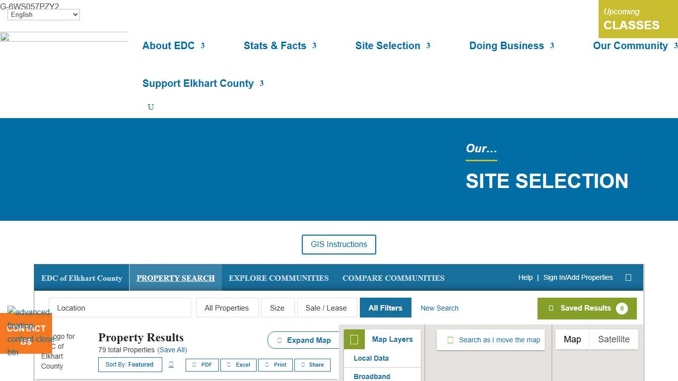 Property Search | Economic Development Corporation of Elkhart County